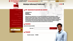 What E-bip.org.pl website looked like in 2020 (3 years ago)