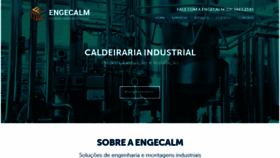 What Engecalm.com.br website looked like in 2020 (3 years ago)