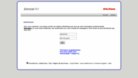 What Extranet-rh.iledefrance.fr website looked like in 2020 (3 years ago)