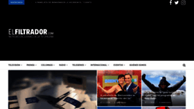 What Elfiltrador.com website looked like in 2020 (3 years ago)