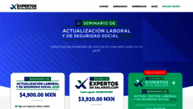 What Expertosensalarios.com website looked like in 2020 (3 years ago)