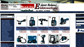 What Ederer-elektrowerkzeuge.com website looked like in 2020 (3 years ago)