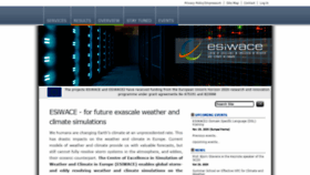 What Esiwace.eu website looked like in 2020 (3 years ago)