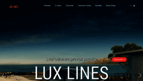 What Euroluxlines.com website looked like in 2020 (3 years ago)