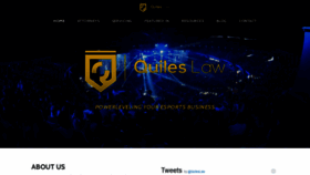 What Esports.law website looked like in 2020 (3 years ago)