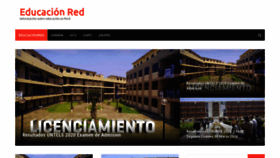 What Educacionred.com website looked like in 2020 (3 years ago)