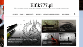What Elfik777.pl website looked like in 2020 (3 years ago)