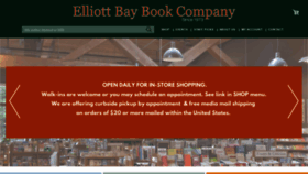 What Elliottbaybook.com website looked like in 2020 (3 years ago)