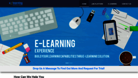 What Ezlearning.my website looked like in 2020 (3 years ago)