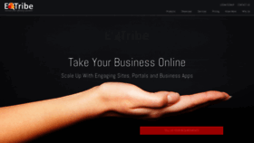 What Eqtribe.com website looked like in 2020 (3 years ago)