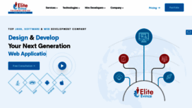 What Eliteevince.com website looked like in 2020 (3 years ago)