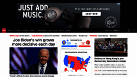 What Edition.cnn.com website looked like in 2020 (3 years ago)