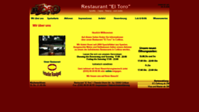 What El-toro-cottbus.de website looked like in 2020 (3 years ago)