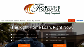 What Efortunefinancial.com website looked like in 2020 (3 years ago)
