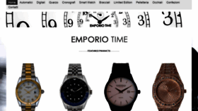 What Emporiotimeitalia.com website looked like in 2020 (3 years ago)