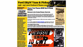 What E83w.co.uk website looked like in 2020 (3 years ago)