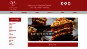 What Eastgatearts.com website looked like in 2020 (3 years ago)