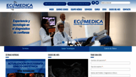 What Ecomedica.med.ec website looked like in 2020 (3 years ago)