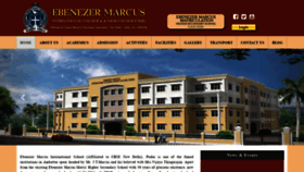 What Ebenezermarcuscbse.com website looked like in 2020 (3 years ago)