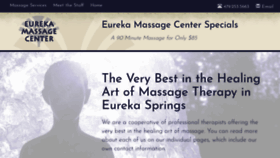 What Eurekamassagecenter.net website looked like in 2020 (3 years ago)