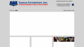 What Eeiemblems.com website looked like in 2020 (3 years ago)