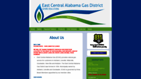 What Eastcentralalgas.com website looked like in 2020 (3 years ago)