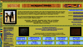 What Egyptolog.dk website looked like in 2020 (3 years ago)
