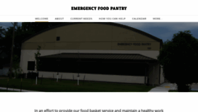What Emergencyfoodpantry.com website looked like in 2020 (3 years ago)