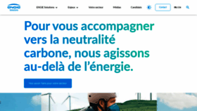 What Engie-solutions.com website looked like in 2020 (3 years ago)