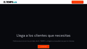 What Eltiempoads.com website looked like in 2020 (3 years ago)