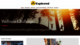 What Explored.com.ec website looked like in 2020 (3 years ago)