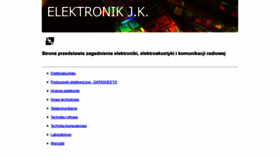 What Elektronikjk.com website looked like in 2020 (3 years ago)