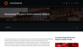 What Enforcementwatch.com website looked like in 2020 (3 years ago)
