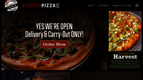 What Enzospizzaco.com website looked like in 2020 (3 years ago)