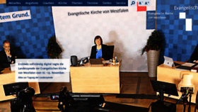 What Evangelisch-in-westfalen.de website looked like in 2020 (3 years ago)