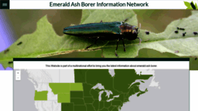 What Emeraldashborer.info website looked like in 2020 (3 years ago)