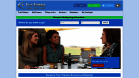 What Eurorailways.com website looked like in 2020 (3 years ago)