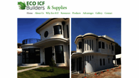What Ecoicfbuilders.com.au website looked like in 2020 (3 years ago)