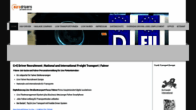 What Eurodrivers.de website looked like in 2020 (3 years ago)