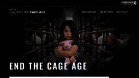 What Endthecageage.eu website looked like in 2020 (3 years ago)