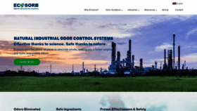 What Ecosorbindustrial.com website looked like in 2020 (3 years ago)