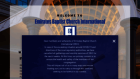 What Ebci.org website looked like in 2020 (3 years ago)