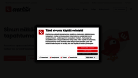 What Eventilla.com website looked like in 2020 (3 years ago)