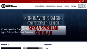 What Erzincan.pol.tr website looked like in 2020 (3 years ago)