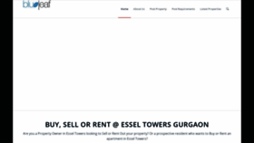 What Esseltowersgurgaon.com website looked like in 2020 (3 years ago)