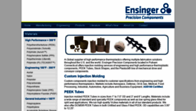 What Ensinger-pc.com website looked like in 2020 (3 years ago)