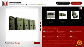 What Electricindustries.org website looked like in 2020 (4 years ago)