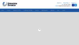What Enterprisingmonaghan.ie website looked like in 2020 (3 years ago)