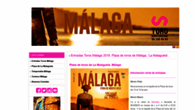 What Entradastorosmalaga.com website looked like in 2020 (3 years ago)