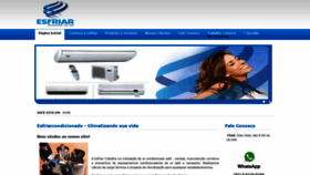 What Esfriarcondicionado.com.br website looked like in 2020 (3 years ago)
